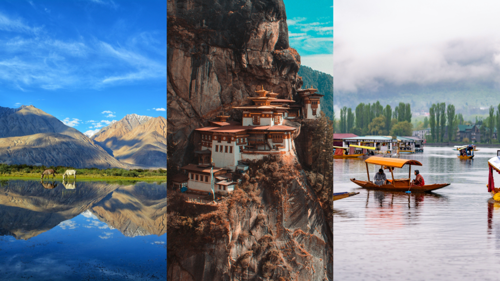 Top summer holiday destinations from Delhi 2026 – Ladakh, Bhutan and Kashmir