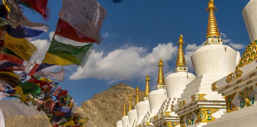 Leh Ladakh – Pangong Lake crystal blue waters with Himalayan mountains at sunrise