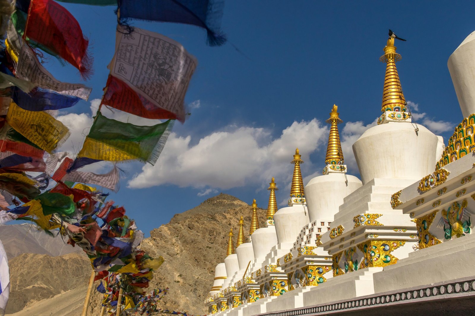Leh Ladakh – Pangong Lake crystal blue waters with Himalayan mountains at sunrise