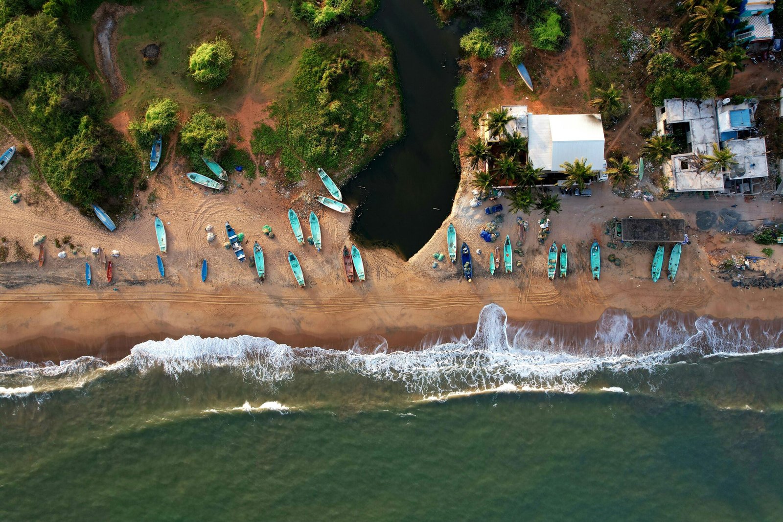 Pondicherry Mahabalipuram tour — Shore Temple standing at Bay of Bengal coast at golden sunrise Mahabalipuram