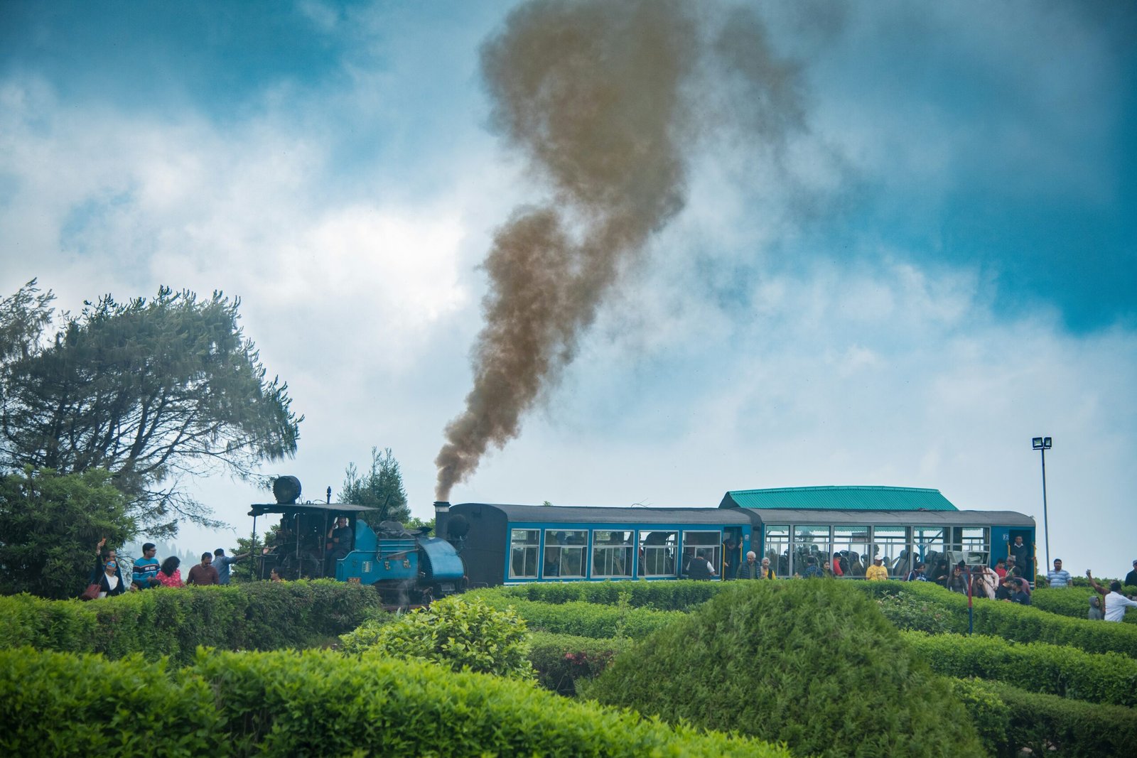 Sikkim Darjeeling tour — panoramic view of Gangtok city with snow-capped Kanchenjunga backdrop